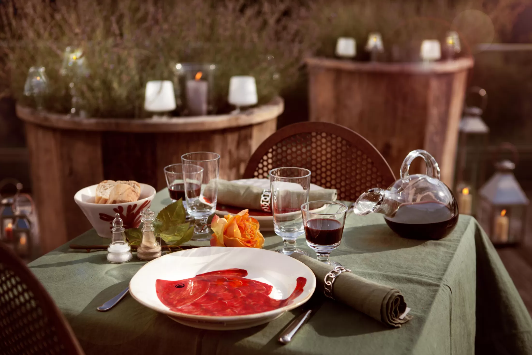Flamant Accessoires | Merlot, Karaf, Glas