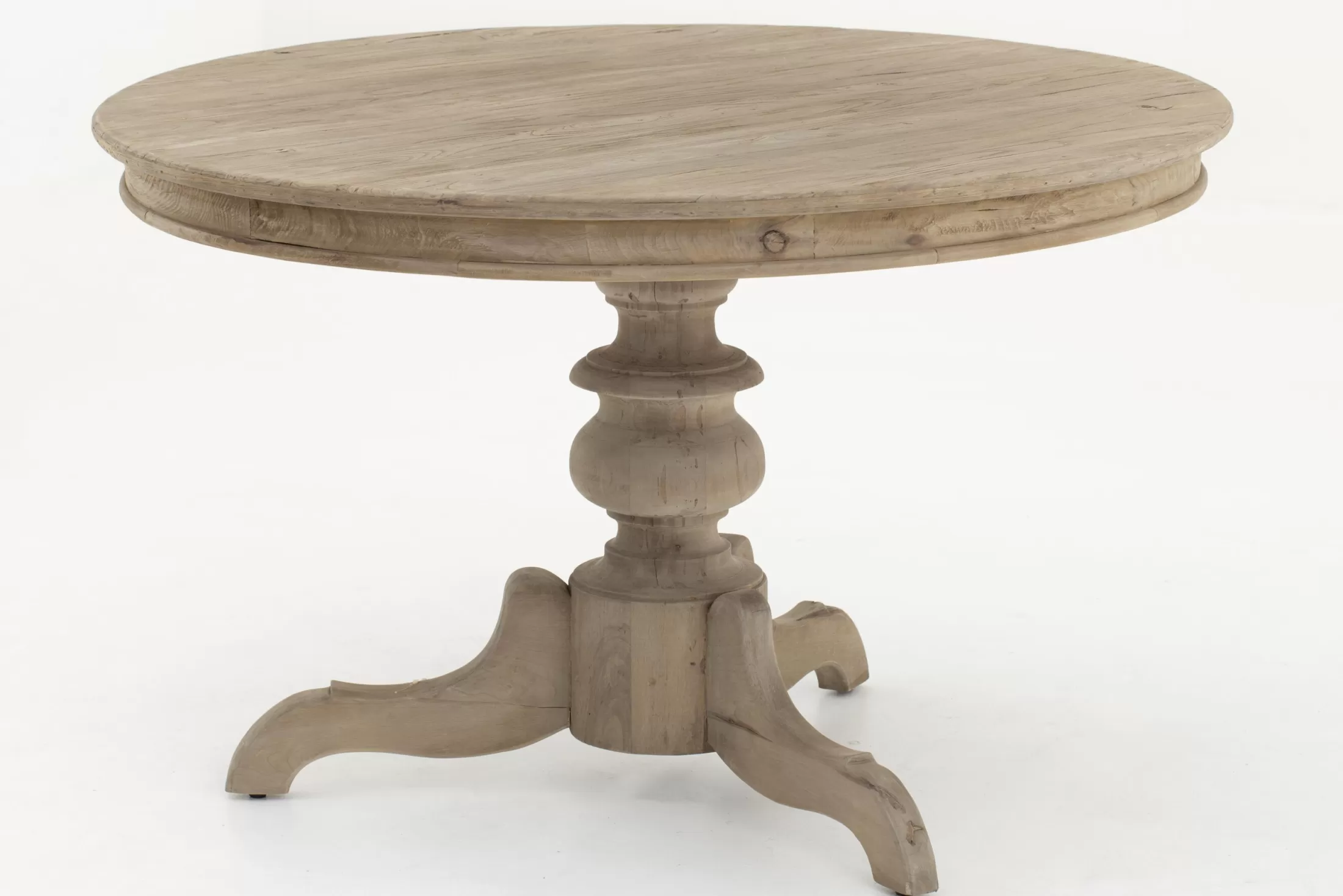 Flamant Eettafels | Milan, Eettafel, Rond, Gerecycled Hout, 120 Cm, Model 2