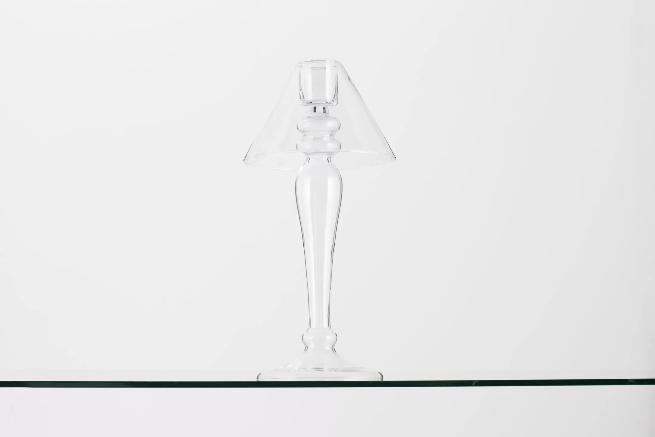 Flamant Decoratie | Mira, Kandelaar, Glas