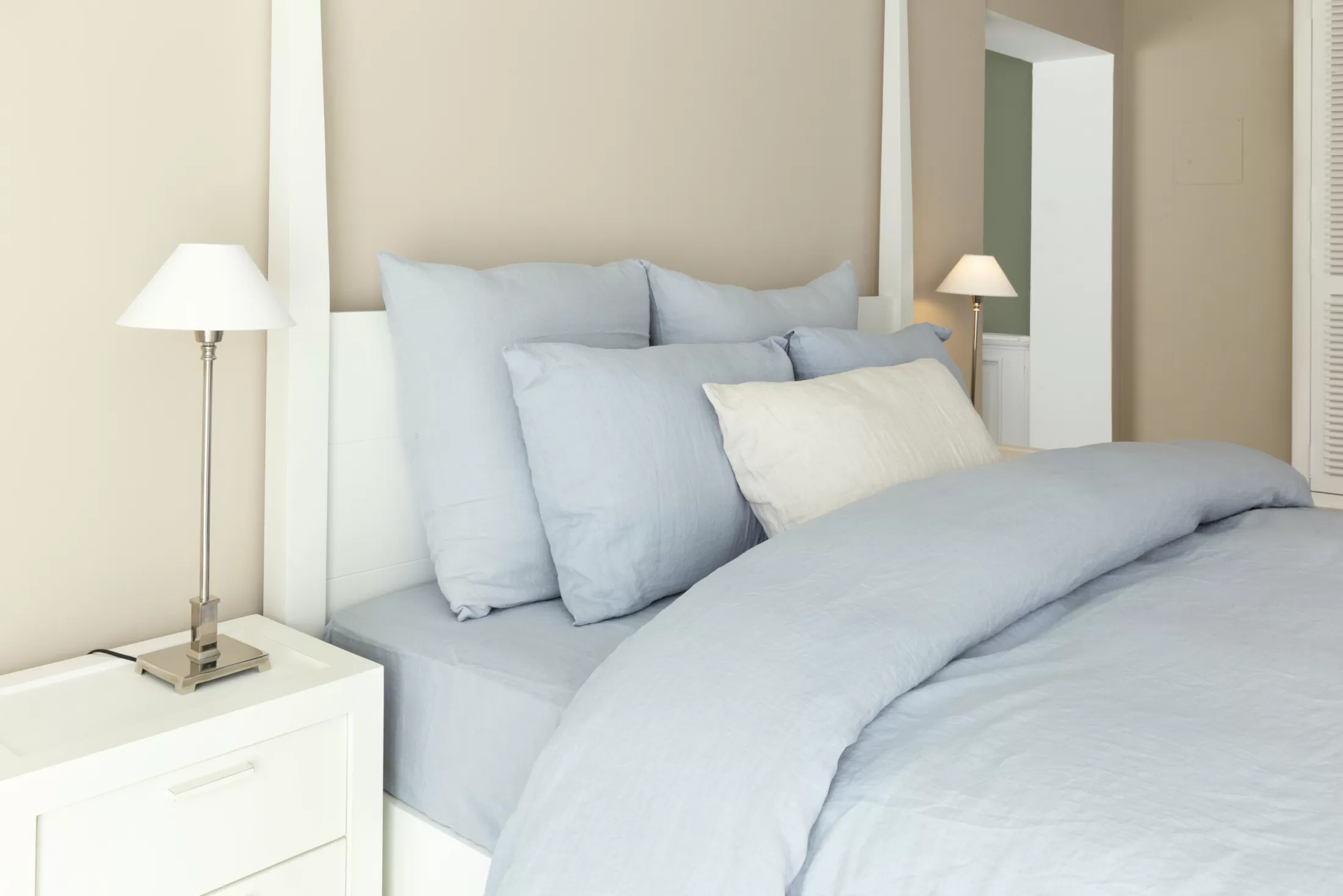 Flamant Beddegoed | Nacht, Kussensloop, Set Van 2, 50X70, Wolk
