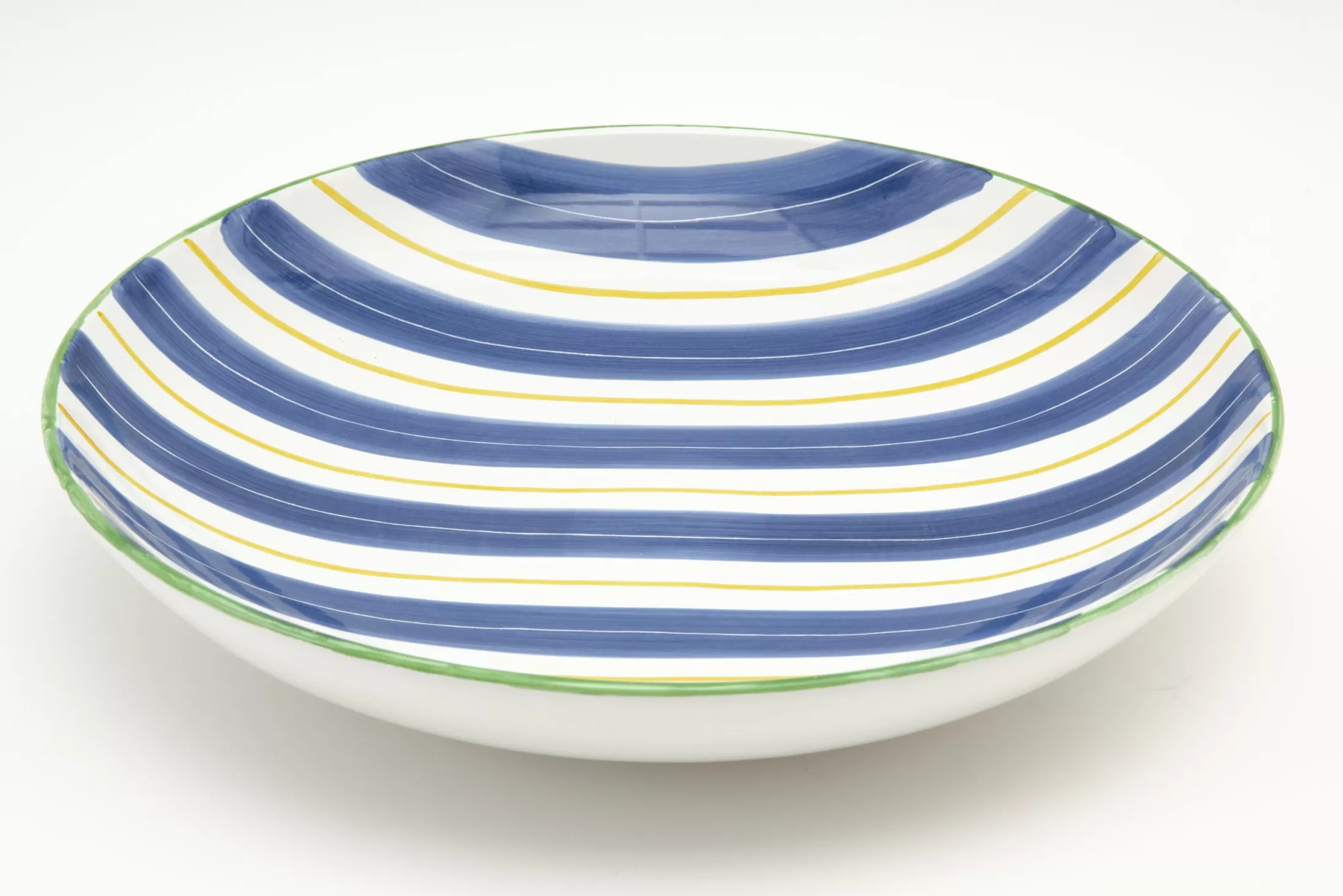 Flamant Borden, Borden En Kommen | Nanna, Serveerschaal, Blauw, Rond