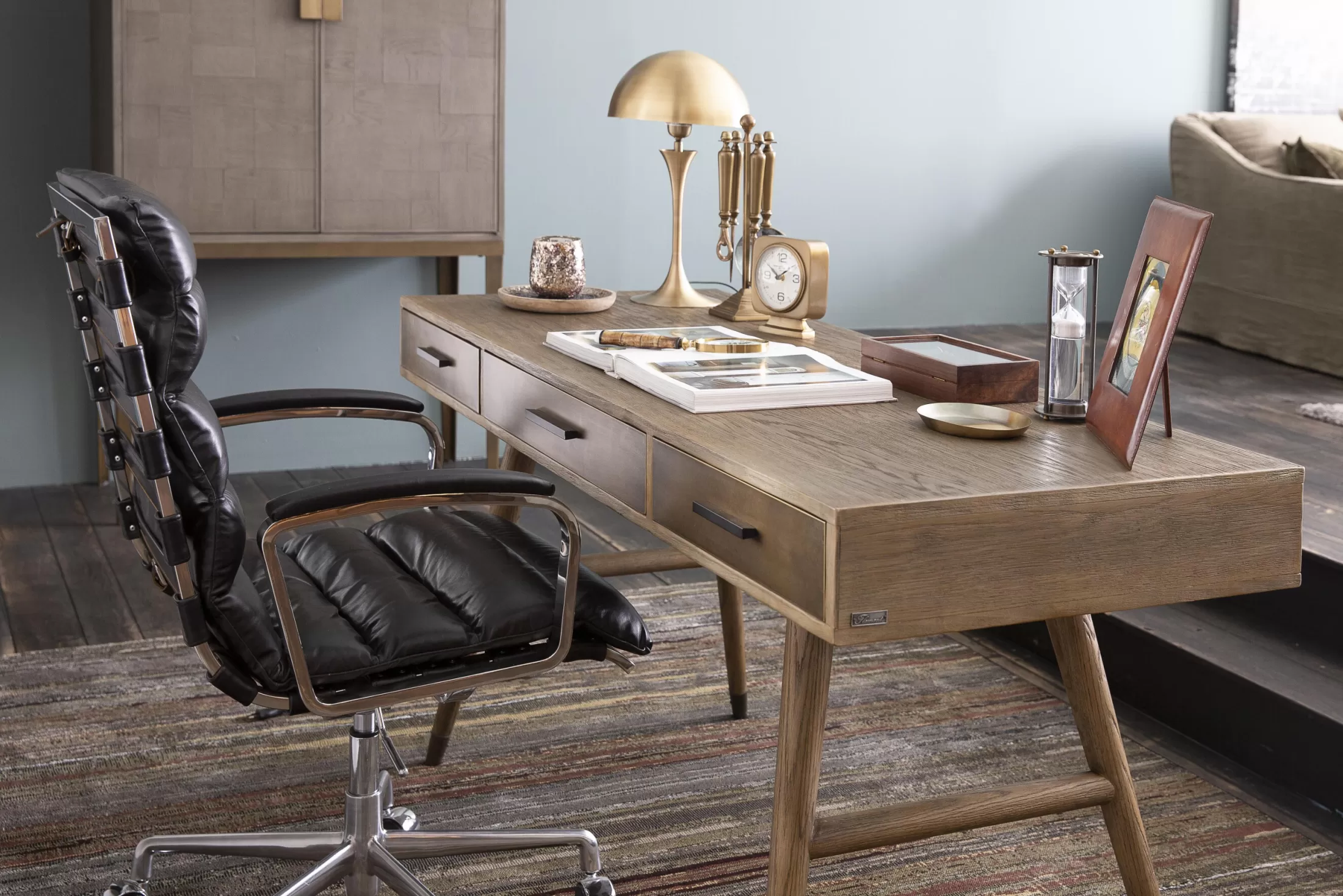 Flamant Bureaus | Nontemar, Bureau, Hout En Messing