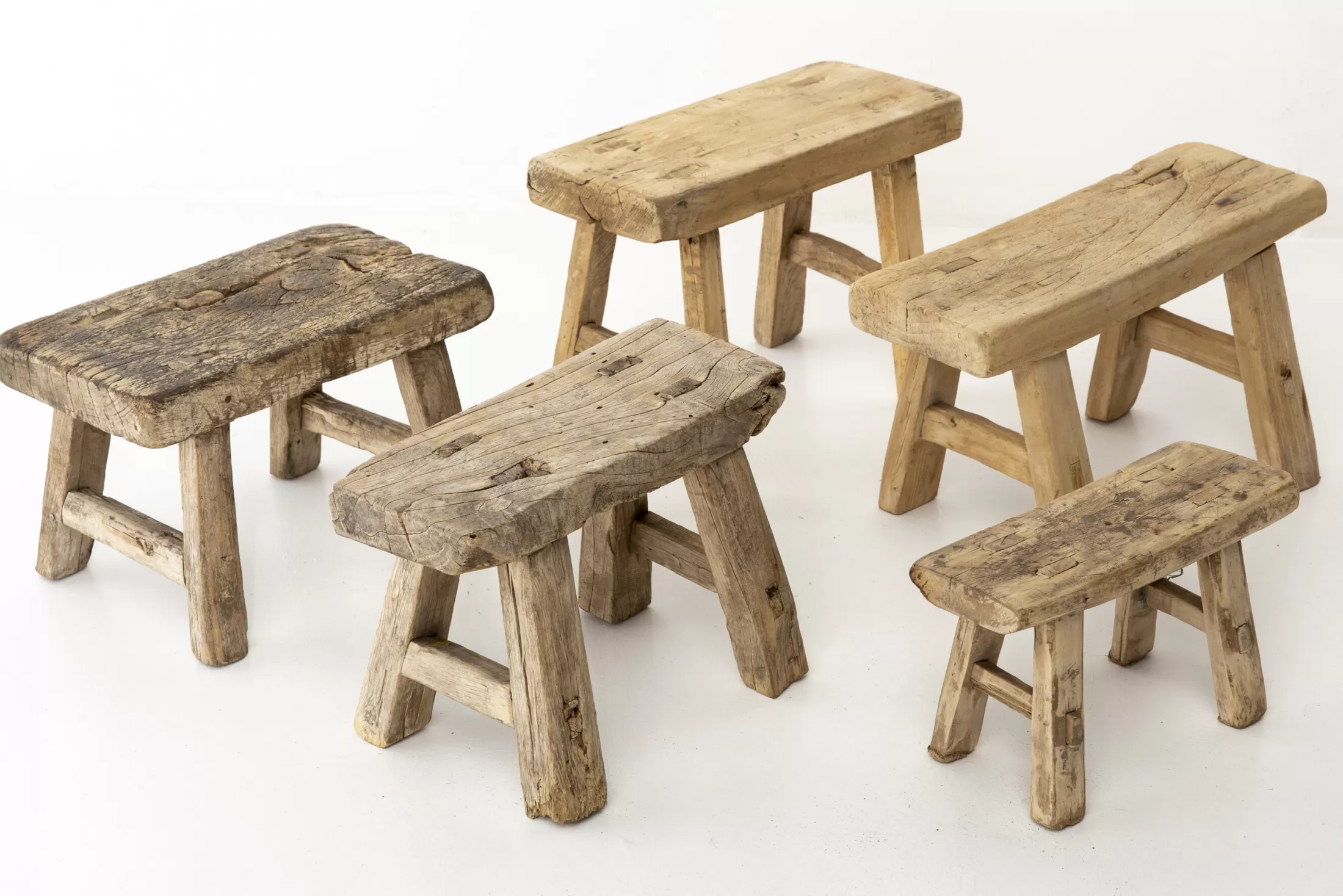Flamant Banken | Paton, Kruk, Gerecycled Hout