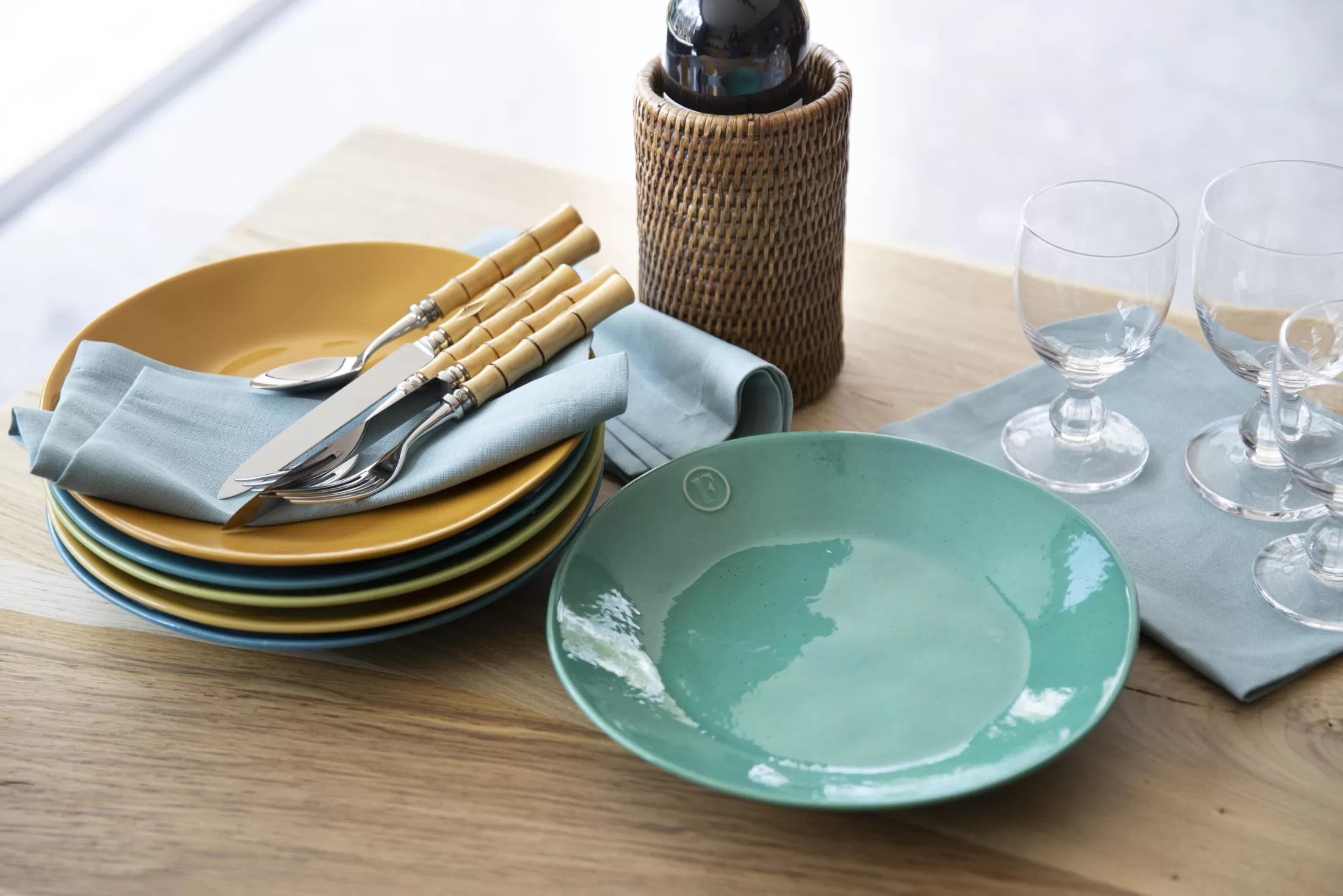Flamant Eetkamer- En Keukentextiel | Phills, Placemat, Baltisch, Set Van 6