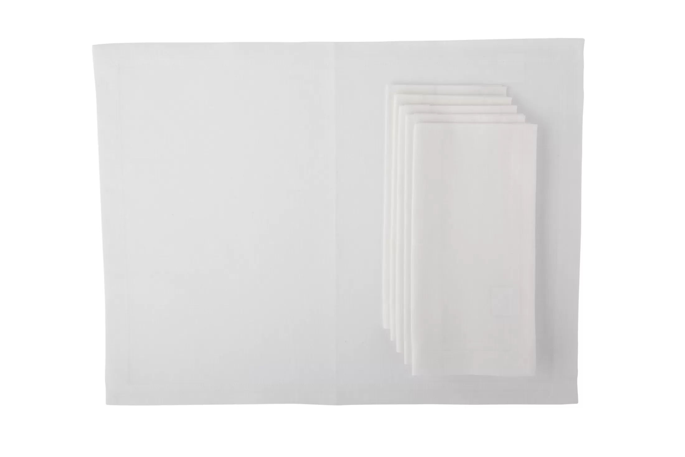 Flamant Eetkamer- En Keukentextiel | Phills, Placemat, Wit, Set Van 6