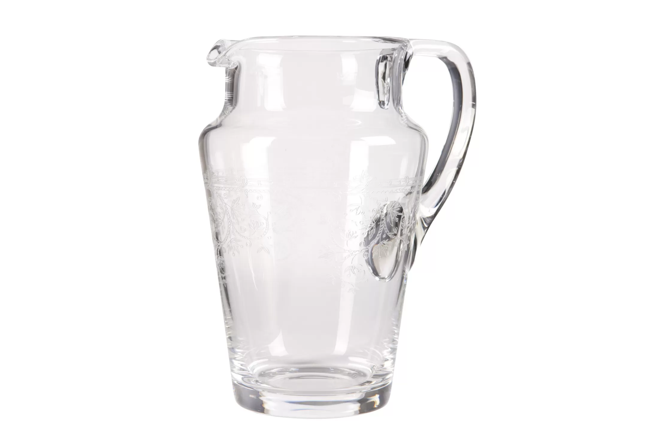 Flamant Accessoires | Praag, Kan, Mondgeblazen Glas, Gegraveerd, 1,5 L