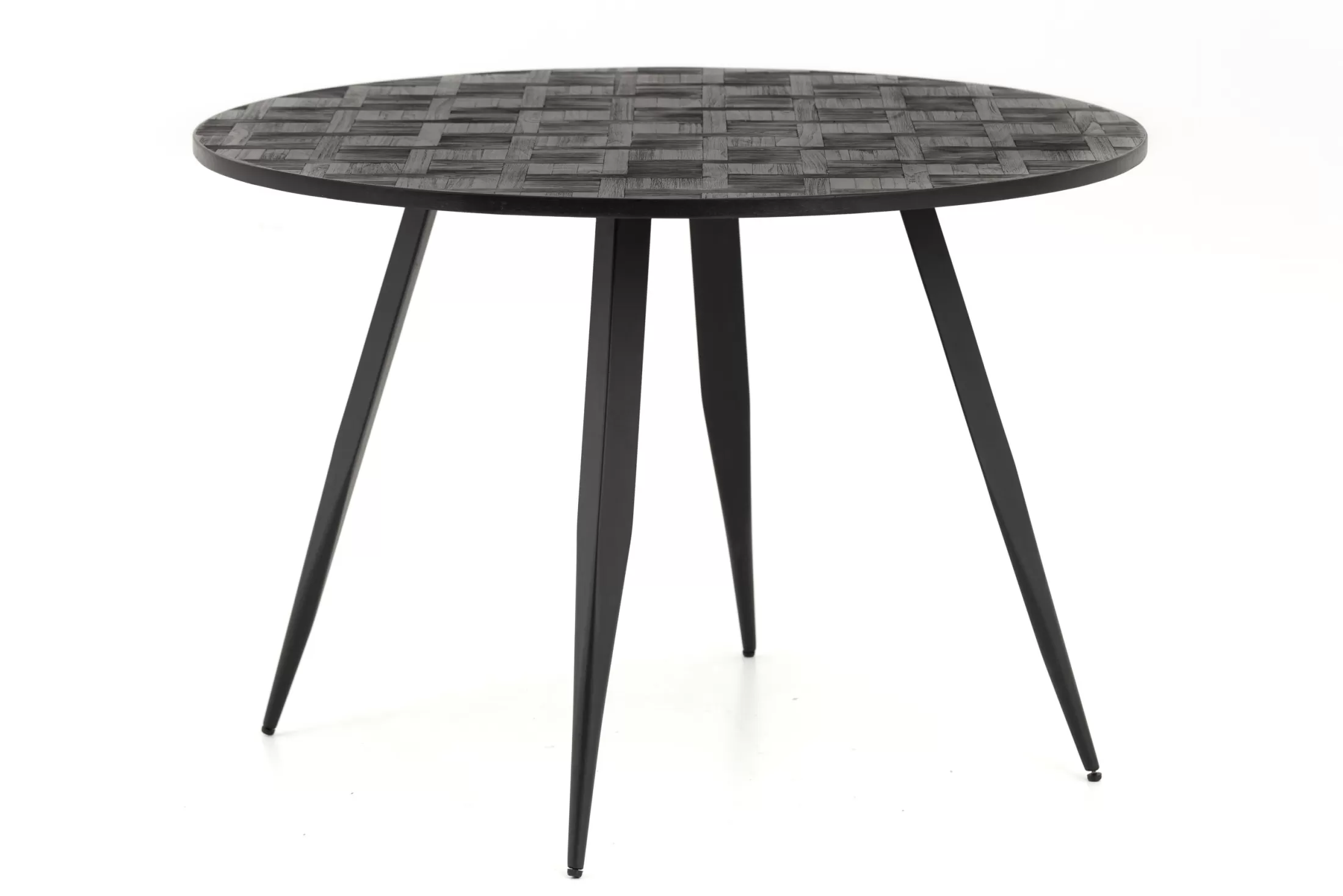 Flamant Eettafels | Robyn, Eettafel, Teruggewonnen Teak, Rond, 110 Cm