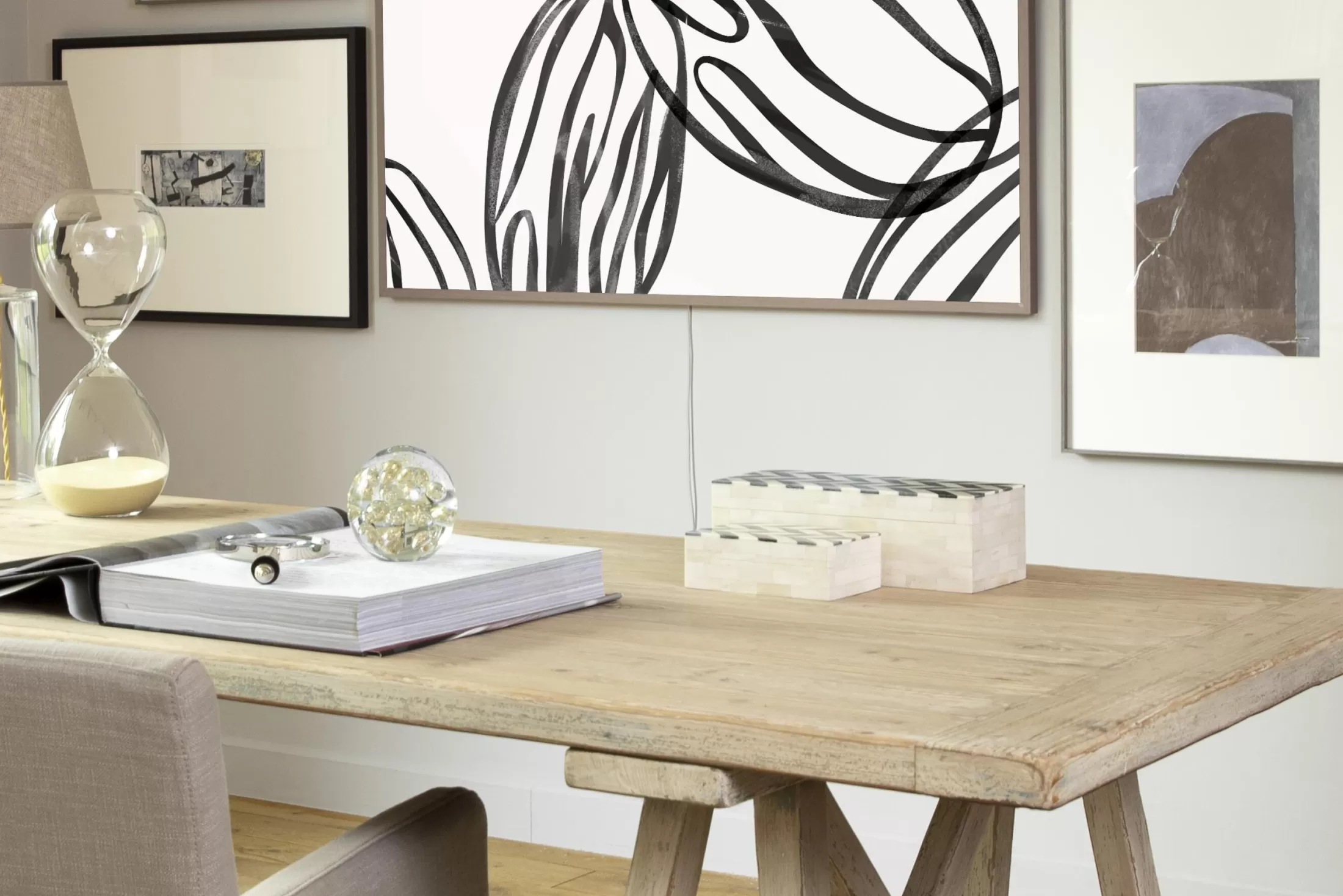 Flamant Decoratie | Royka, Presse-Papier, Glas