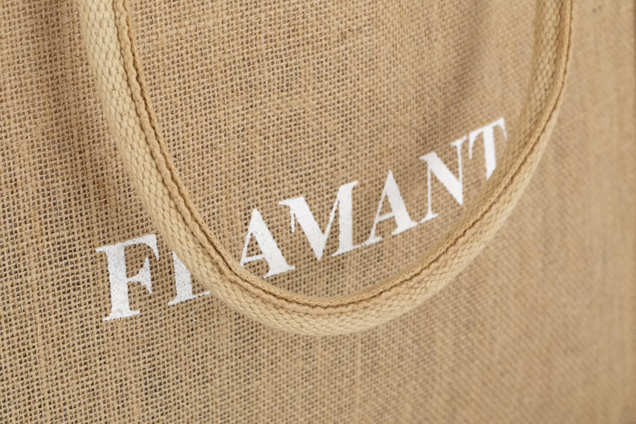 Flamant Decoratie | Shopper , Boodschappentas, Jute, Naturel