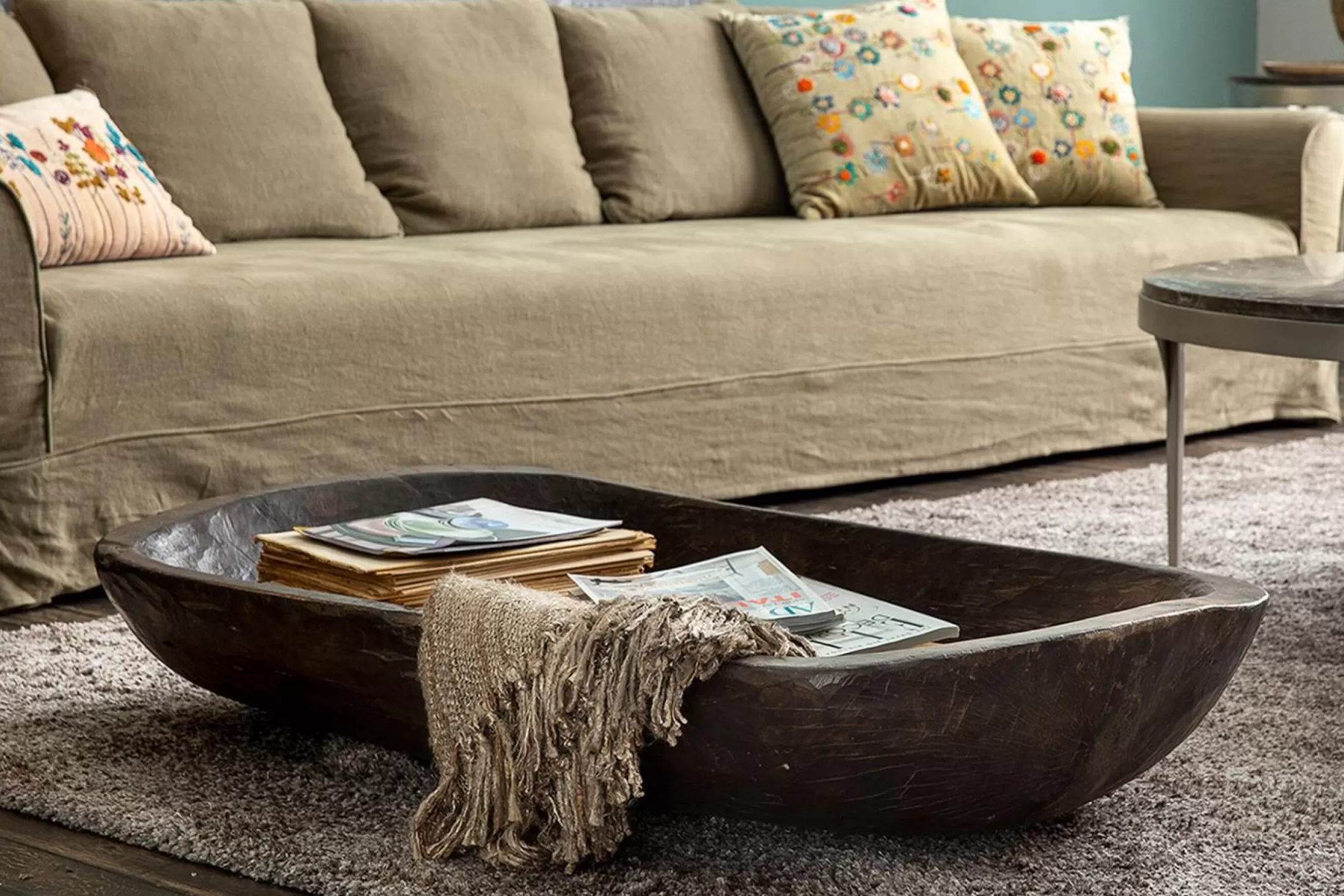 Flamant Decoratie | Sieb, Schotel, Hout