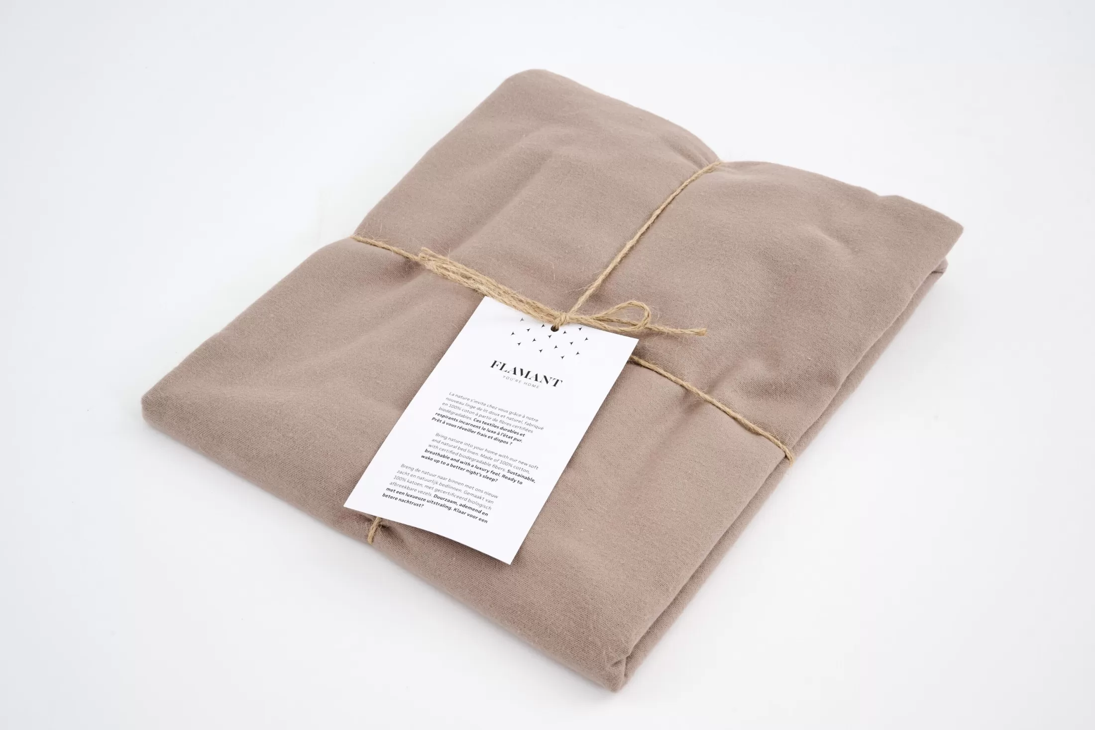 Flamant Beddegoed | Stefano, Kussensloop, Set Van 2, 65X65, Moddersteen