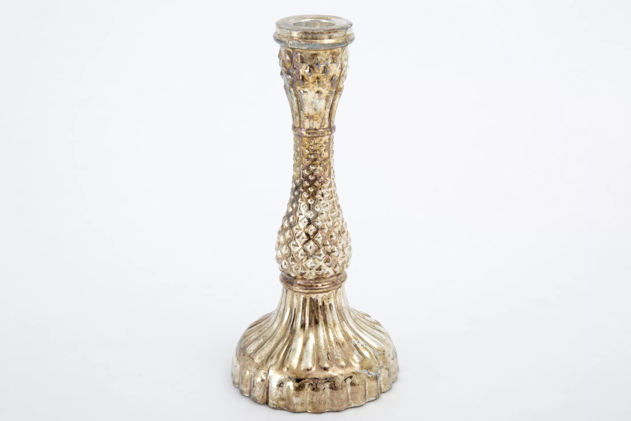 Flamant Decoratie | Sullivan, Kandelaar, Kwikglas