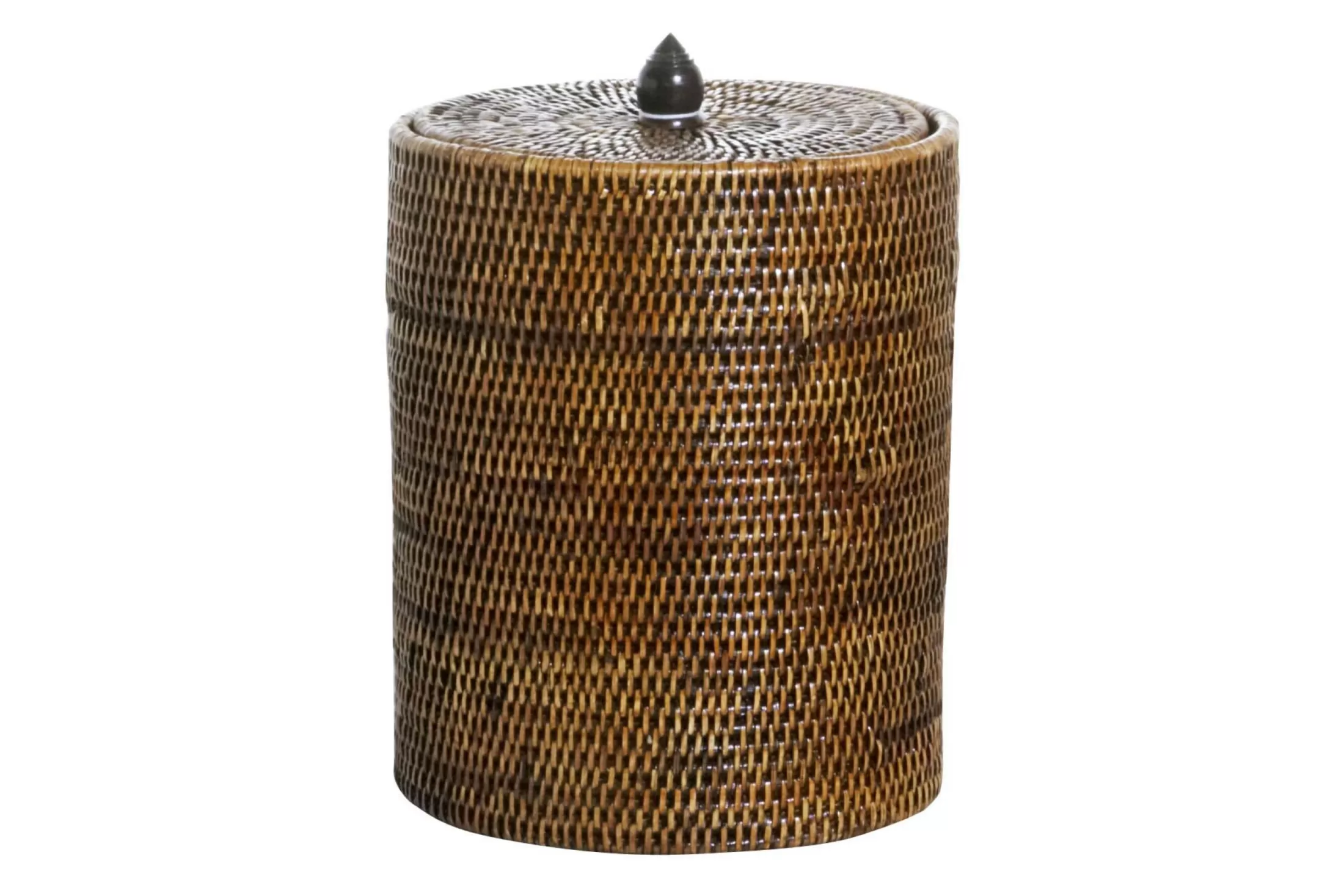 Flamant Decoratie | Togo, Afvalbak, Met Deksel, Riet