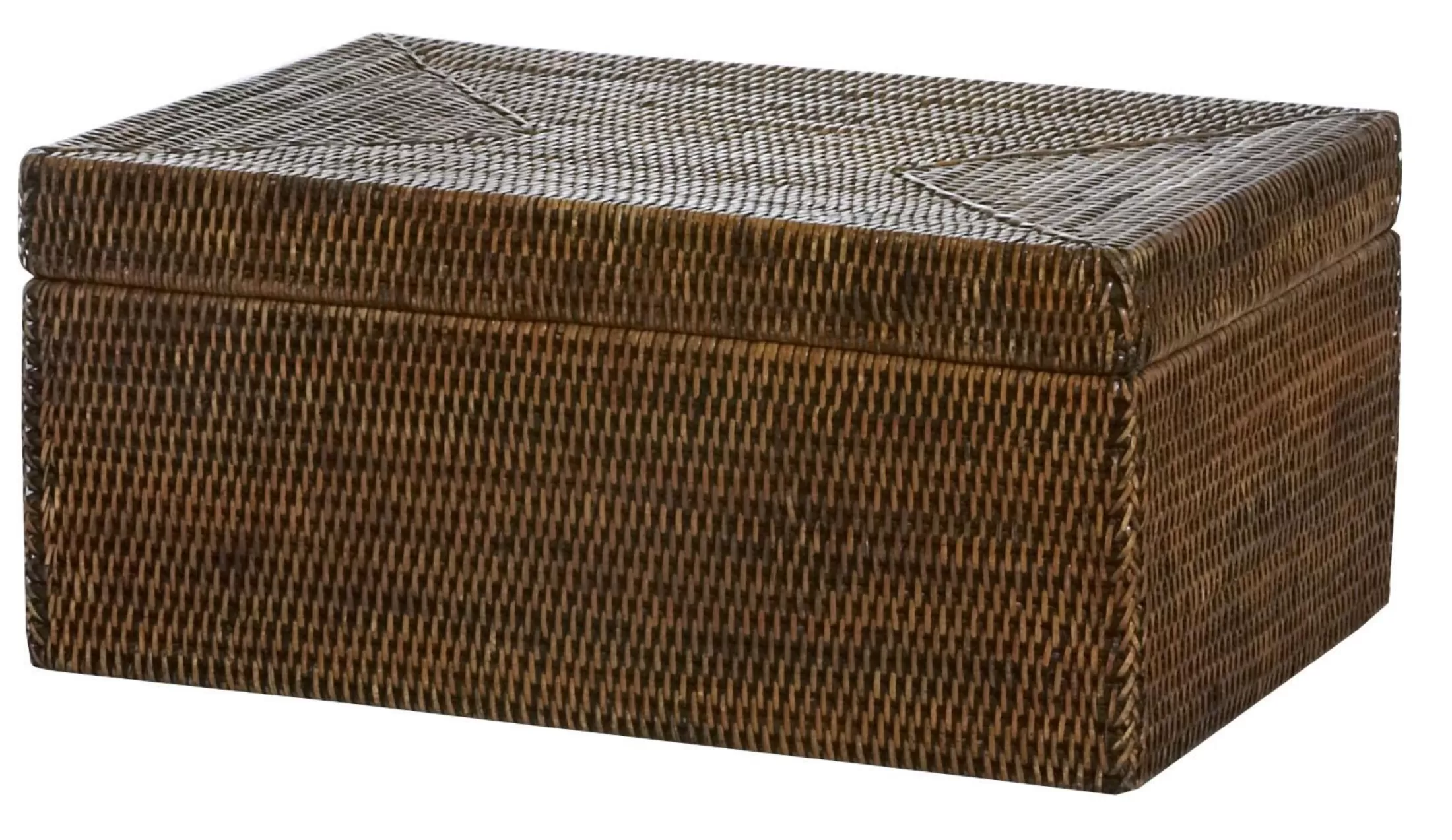 Flamant Decoratie | Togo, Mand, Met Deksel, Riet