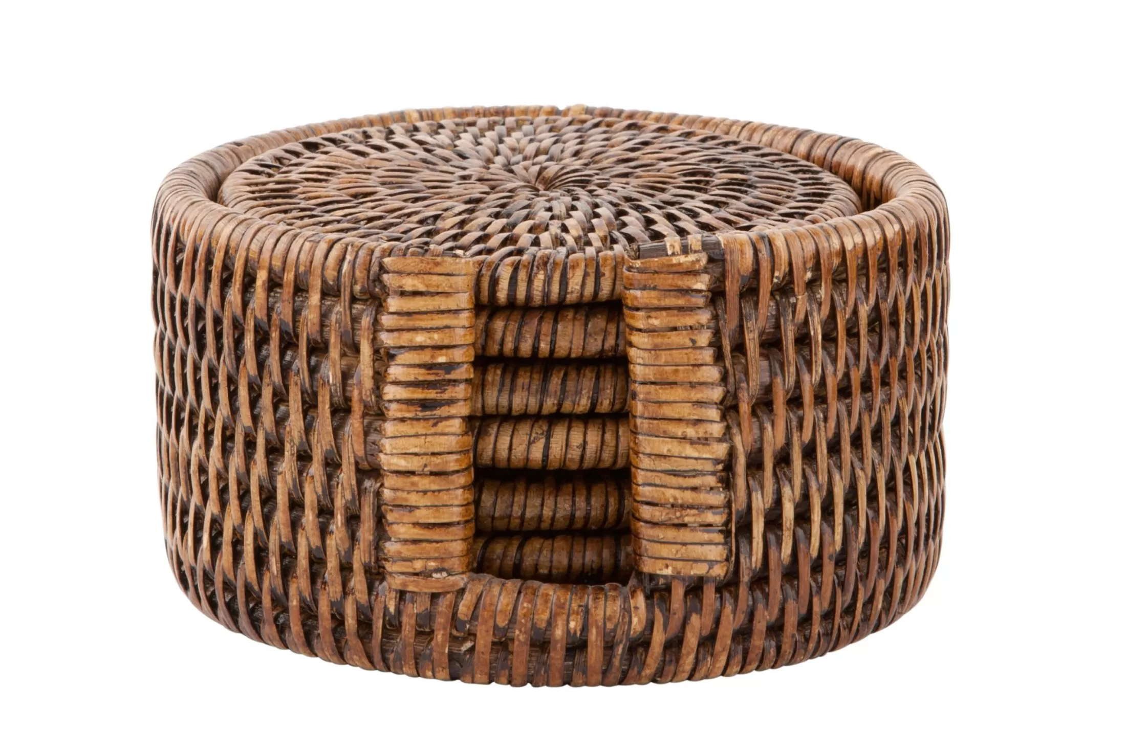Flamant Accessoires | Togo, Onderzetter, Rond, Riet, Set Van 6