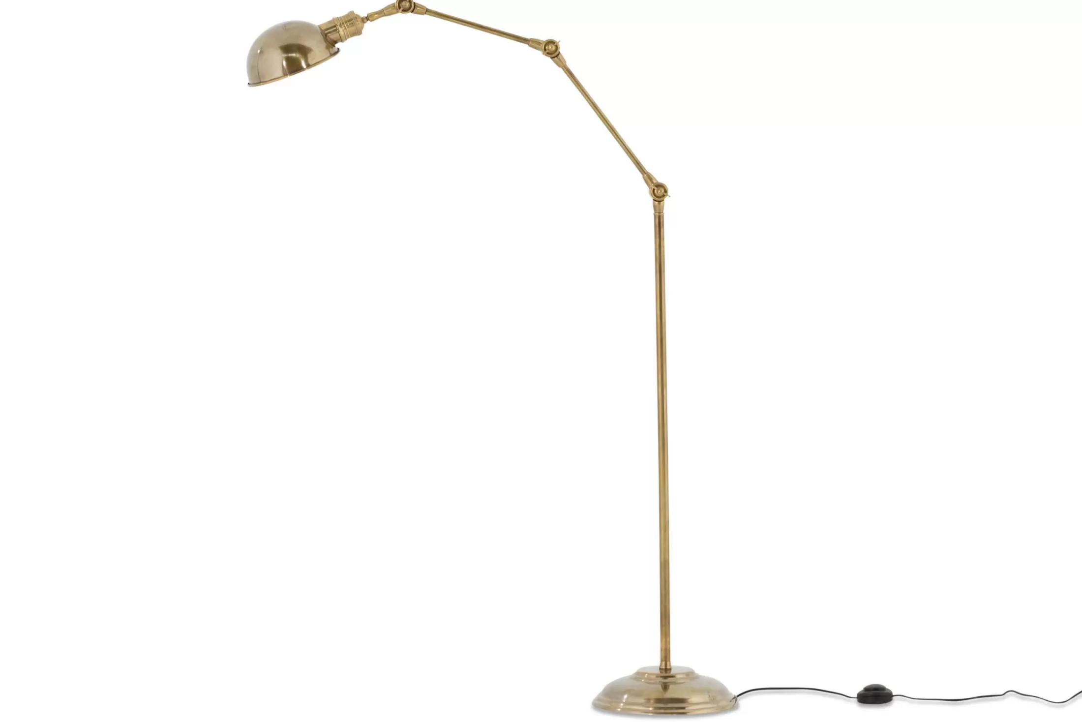 Flamant Verlichting | Twist, Staande Lamp, Messing Afwerking