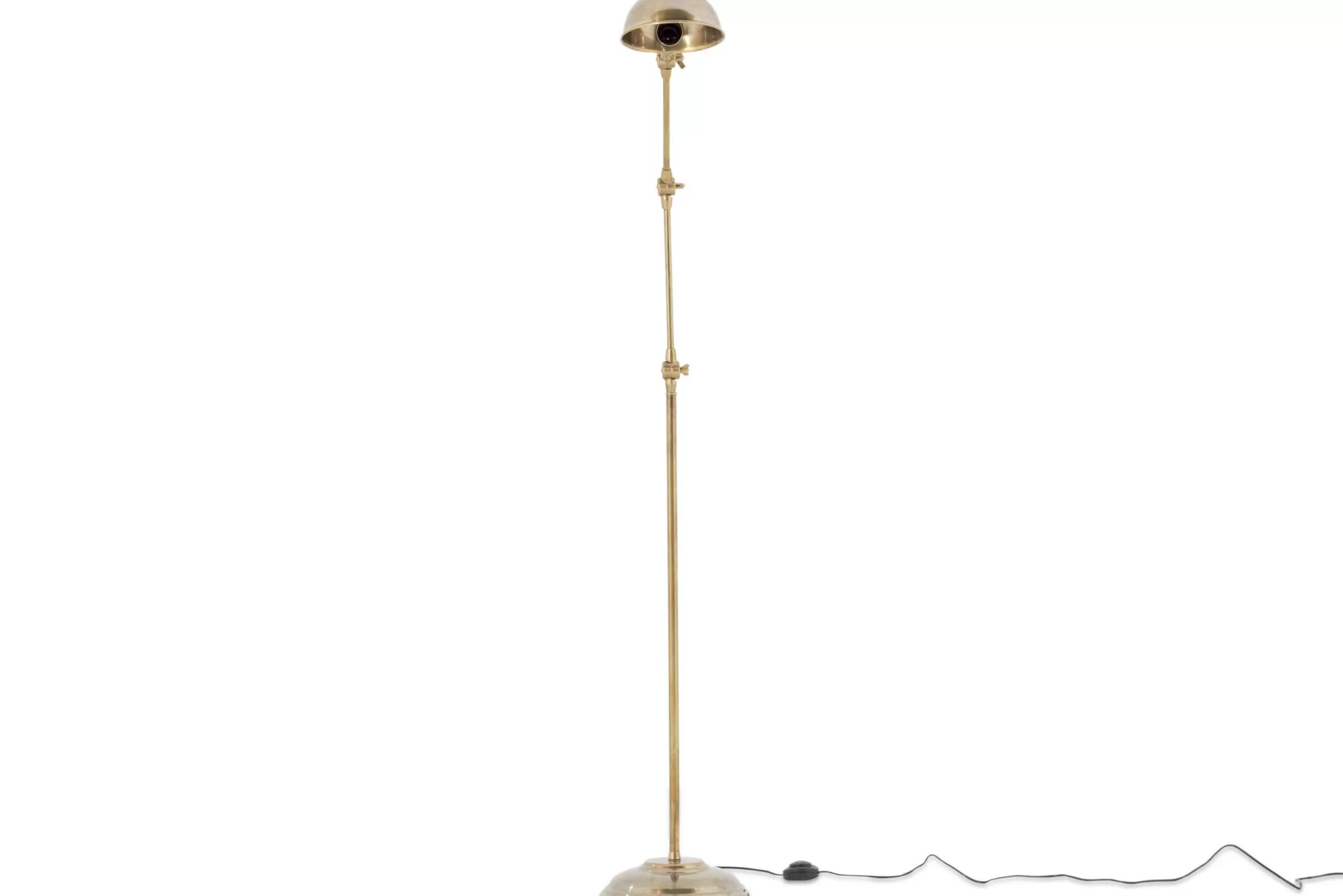 Flamant Verlichting | Twist, Staande Lamp, Messing Afwerking
