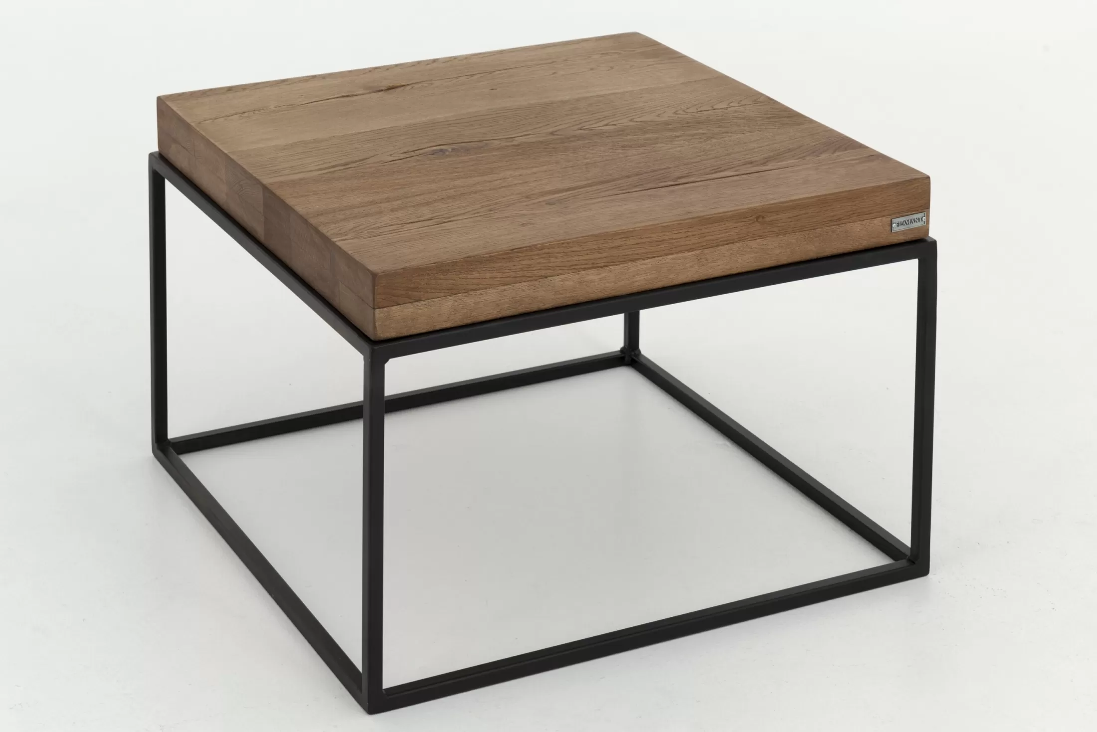 Flamant Koffie Tafels | Urban, Bijzettafel, Eiken En Metaal, Lichtbruin