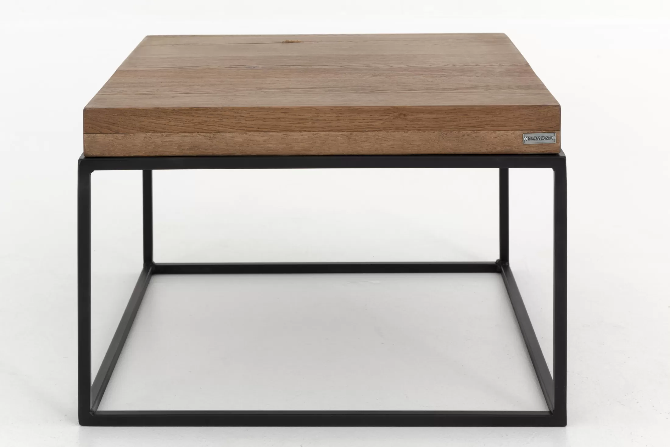 Flamant Koffie Tafels | Urban, Bijzettafel, Eiken En Metaal, Lichtbruin