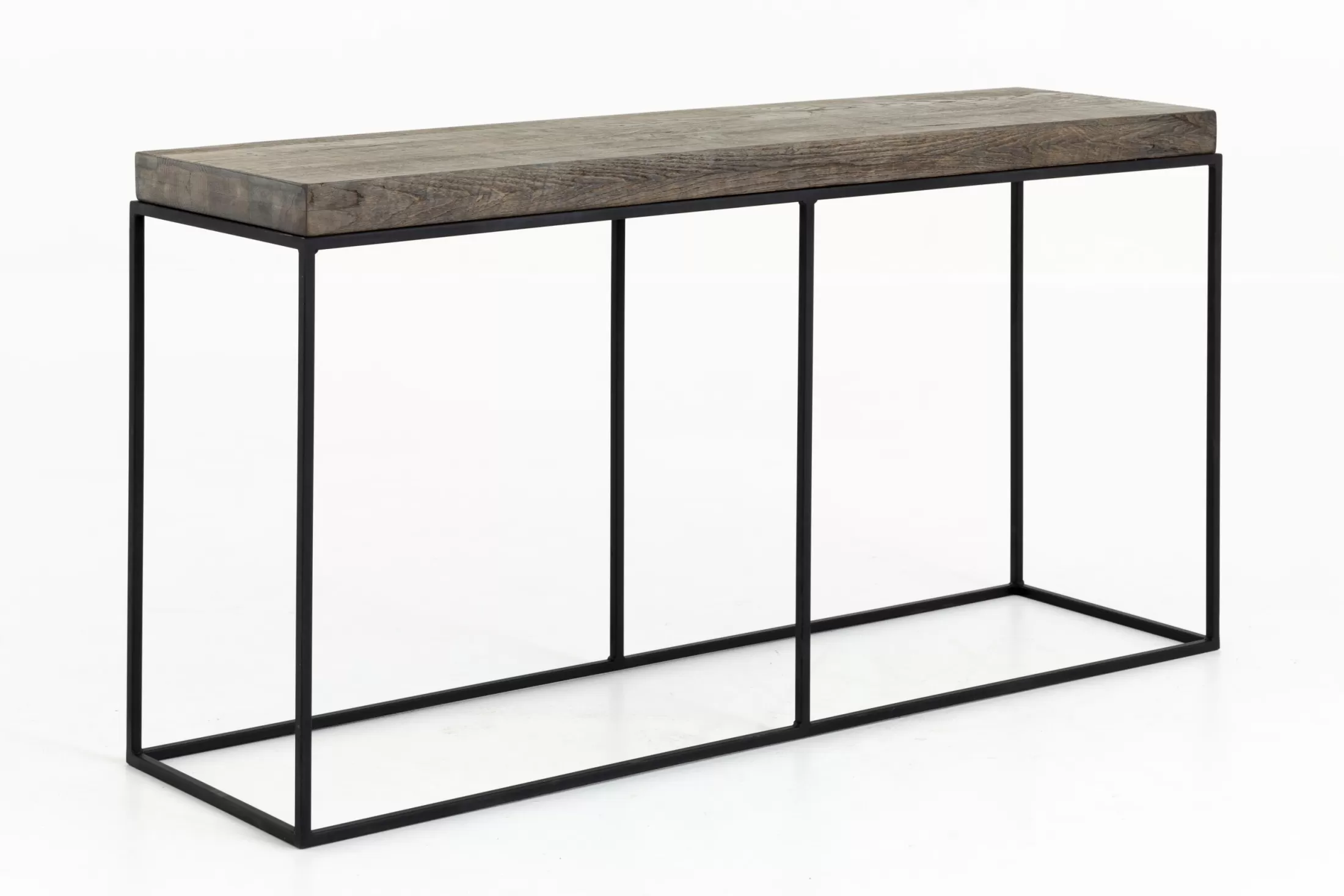 Flamant Koffie Tafels | Urban, Consoletafel, Eiken En Metaal, Donkerbruin