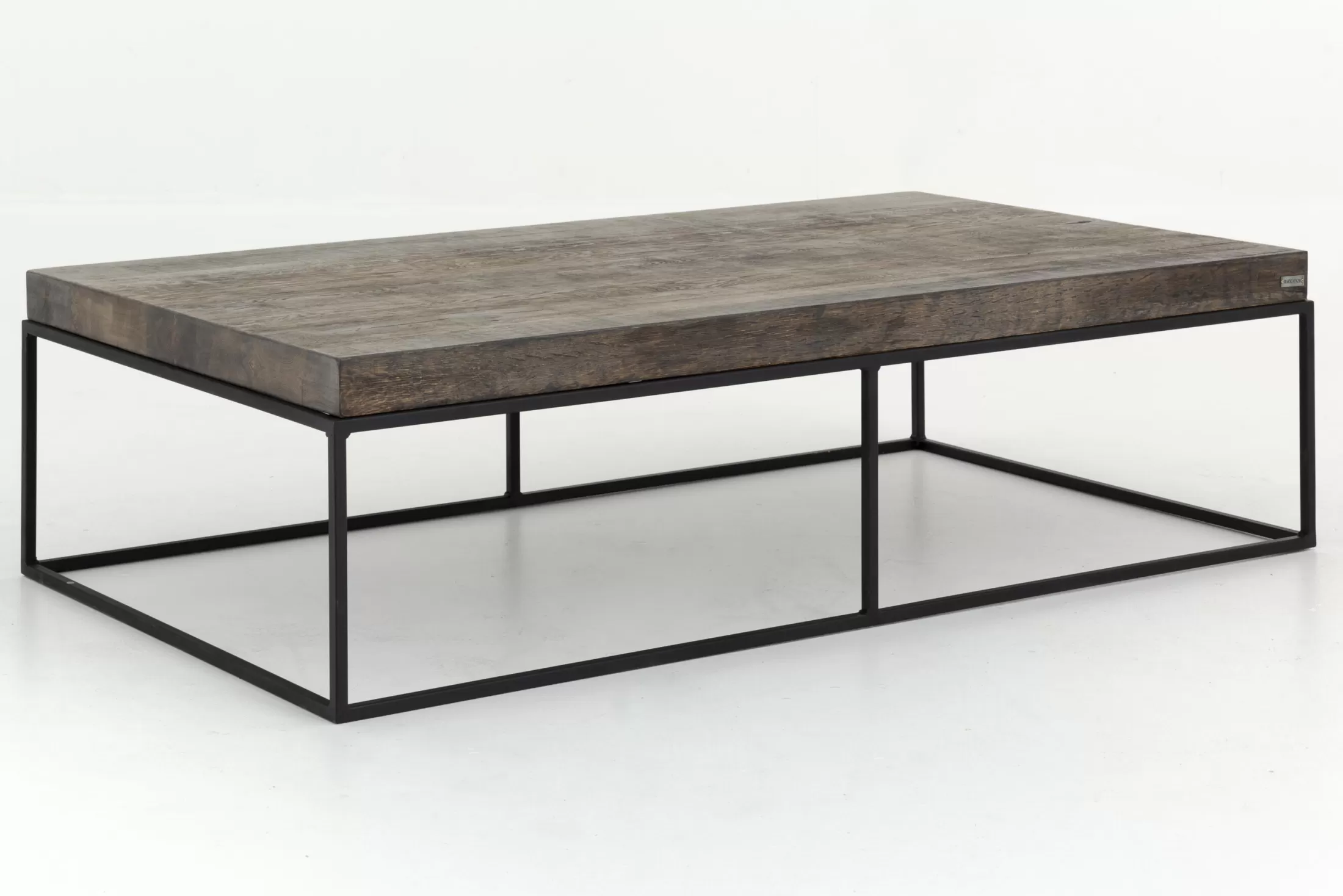 Flamant Koffie Tafels | Urban, Salontafel, Eiken En Metaal, Donkerbruin