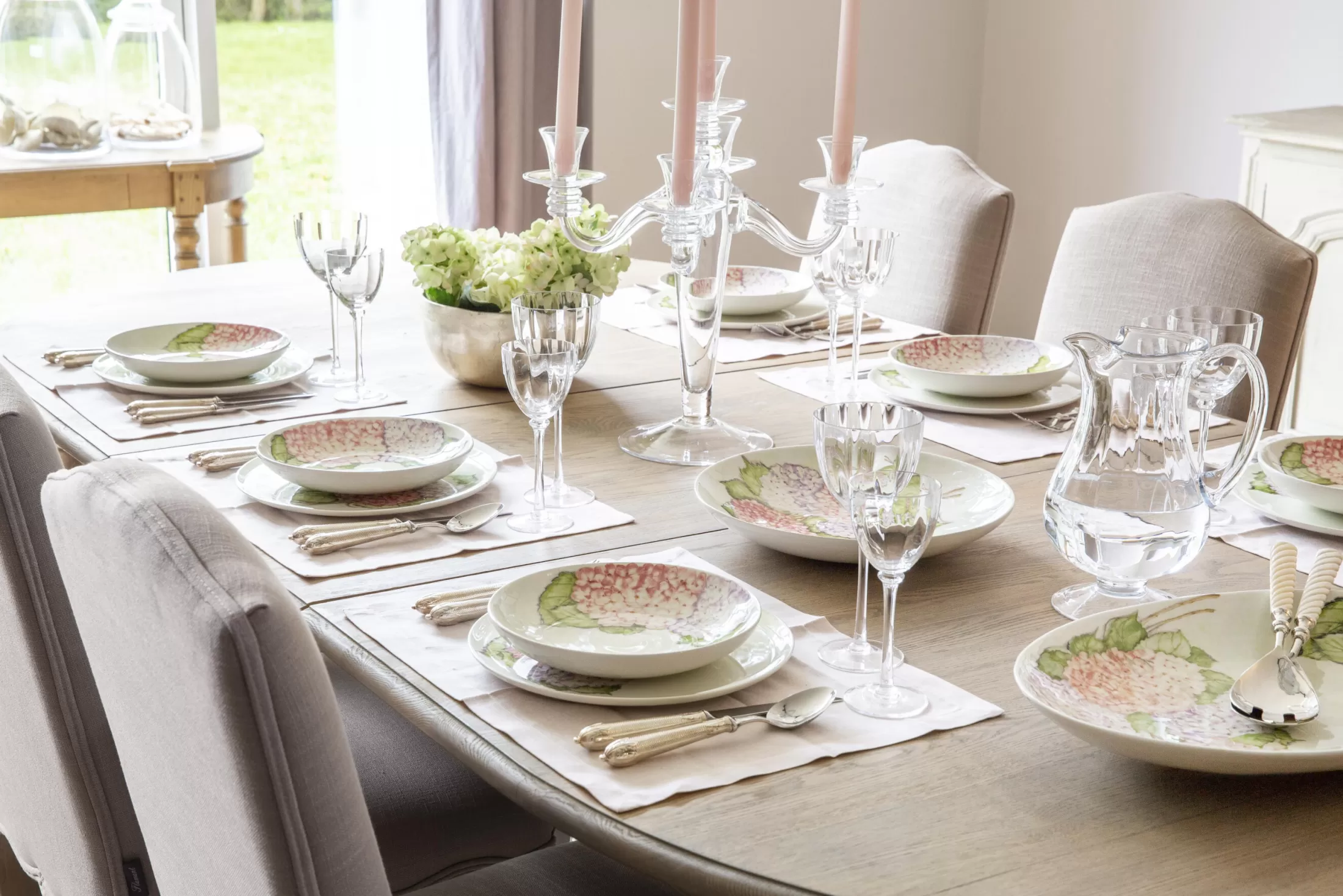 Flamant Borden, Borden En Kommen | Villosa, Serveerschaal, Keramiek, Bloemen, Rond